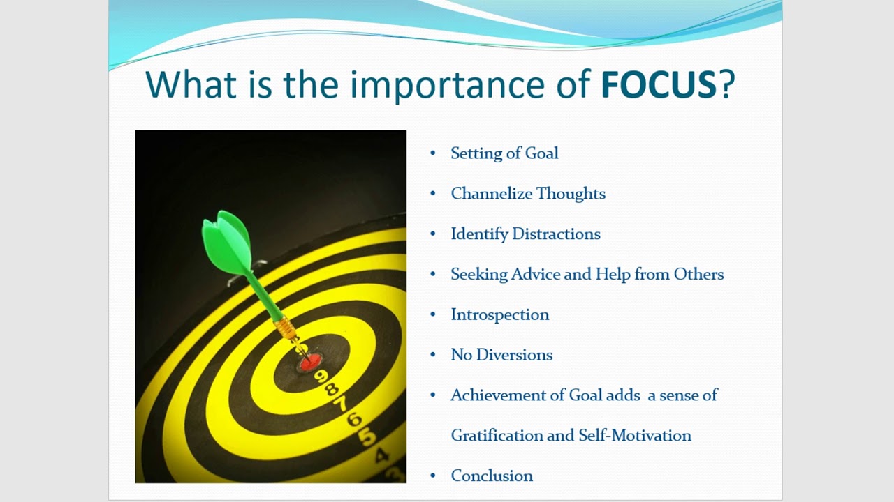 What Is The Importance Of FOCUS YouTube What Is The Importance Of FOCUS YouTube