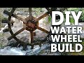 DIY Waterwheel Build: Pumps water 20 metres (65 ft) high during drought