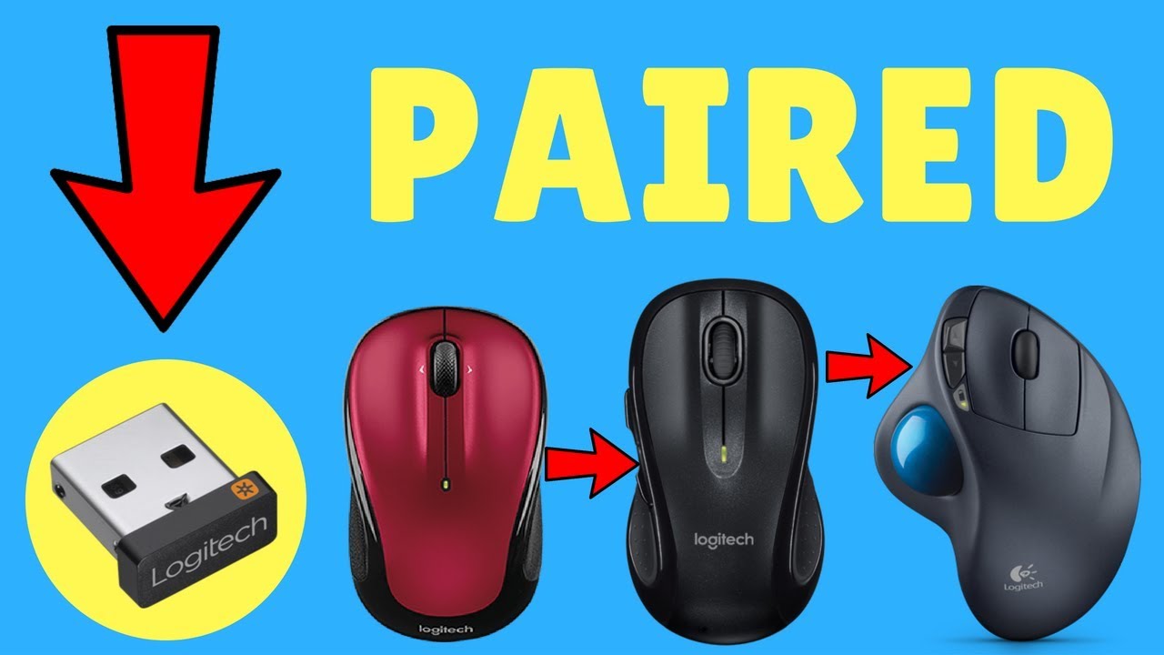 Gedehams Erobre Oh How To Pair Logitech Unifying Receiver With Mouse And Keyboard | Logitech |  Get Fixed - YouTube