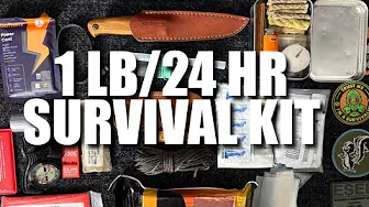 The 1 LB / 24 HR Wilderness Survival Kit – Lightweight Gear for Serious Emergencies