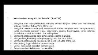 Butir-butir Pancasila Sila 2