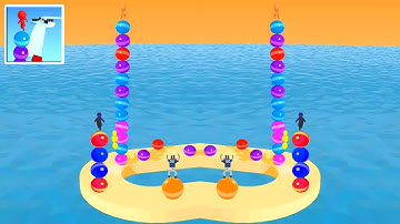 Stack Rider - Level 57-59 | Gameplay Walkthrough Part 11 [Android & iOS]