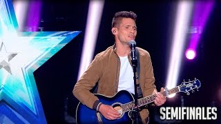 Video thumbnail of "Bruno Sotos brilla de nuevo con su tema más romántico | Semifinales 1 | Got Talent España 2017"