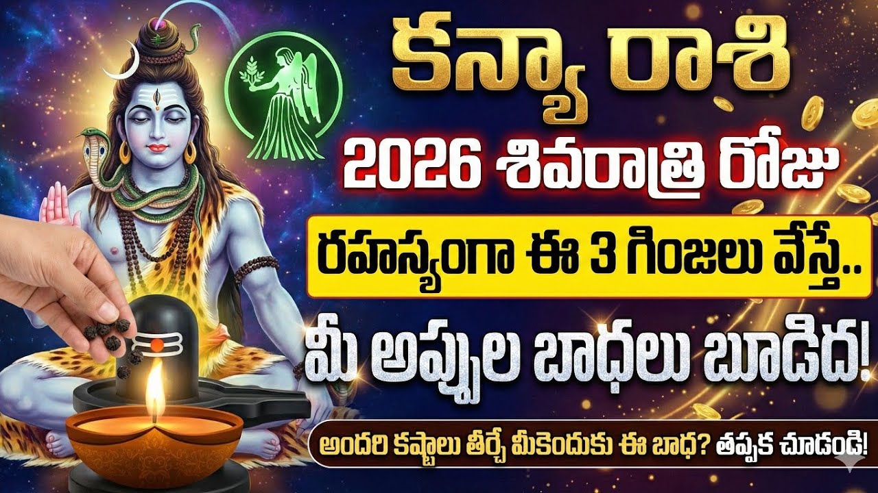 అందరి సమస్యలు తీర్చే మీ సమస్యలు ఎందుకు తీరడం లేదు? 2026 శివరాత్రి రోజు 