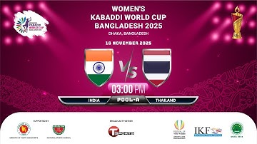 India VS Thailand | Women
