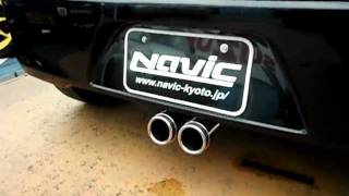ミライース ナビック オリジナルマフラー - YouTube