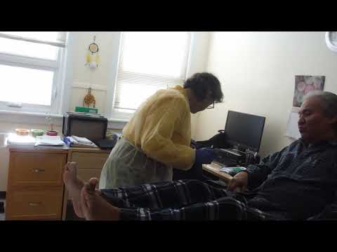 Pat Chum Monofilament Sensation Test