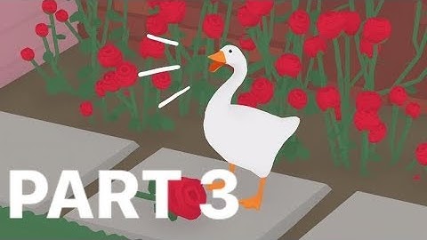 UNTITLED GOOSE GAME (PS4) Gameplay Playthrough Part 3 - BACK GARDENS