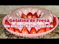 Gelatina Keto, Cetogenica, Postres Keto