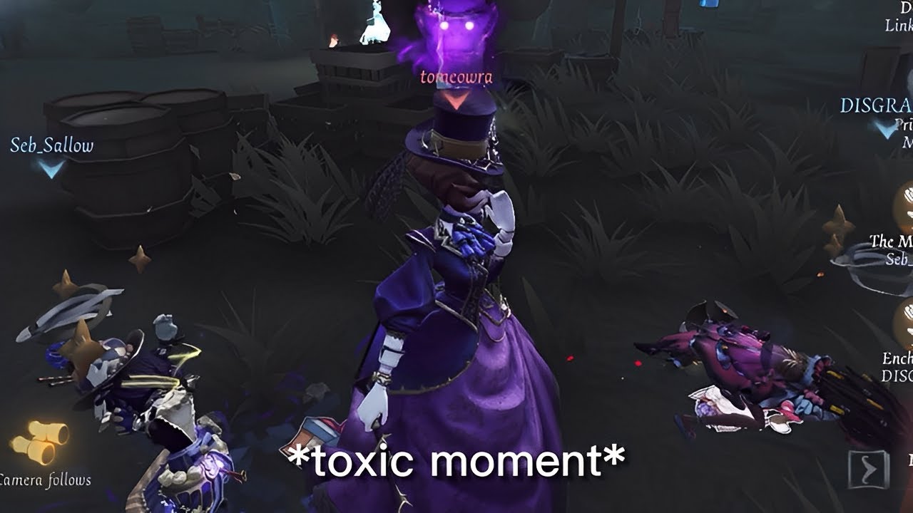 friendly and toxic fake hunter? | identity v