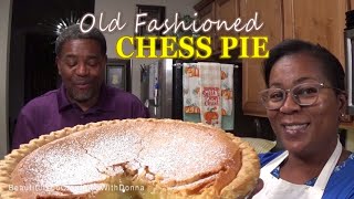 Old Fashioned Chess Pie | I Had a MAJOR DISASTER While Recording This Video! | OHHHH NOOOOO!!!