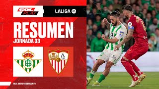 RESUMEN REAL BETIS - SEVILLA FC