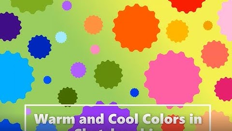 Warm and Cool Colors Project in Sketchpad.io