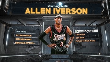 Allen Iverson Build 2k21