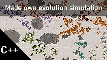 Evolution simulation on C++/SFML