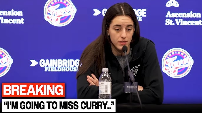 Caitlin Clark Reacts To Steph Curry LEAVING The Golden State Warriors