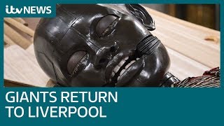 Giant puppets return to Liverpool for the last time | ITV News