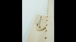 Making a wooden ratchet
