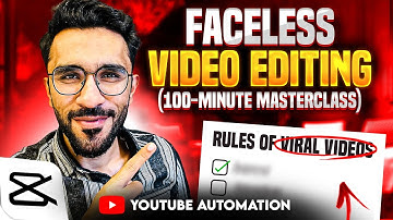 How to Create & Edit Faceless Youtube Videos | Faceless Video Editing Course | CapCut Tutorial