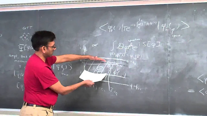 Raman Sundrum - Advanced Quantum Field Theory - 14Mar2013 (1/2)