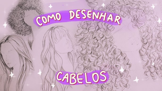 Cabelo FEMININO: como DESENHAR do ZERO sem ERRAR! ( ANIME E CACHEADO) 