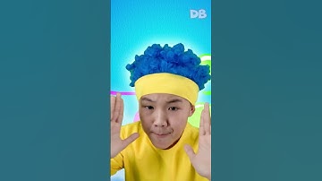 Boo Boo Peek A Boo with Mini DB | D Billions #shorts #db