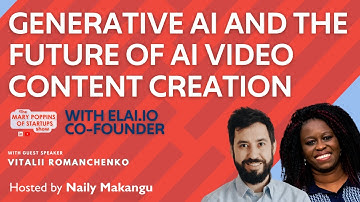 Generative AI and The Future of AI Video Content Creation with Elai.io Co-Founder #EP108
