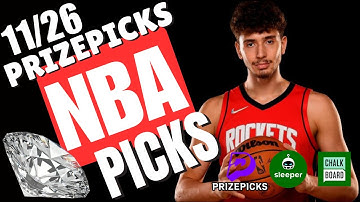 NBA PRIZEPICKS | PROP PICKS | WEDNESDAY | 11/26/2025 | NBA BETTING | NBA PROPS