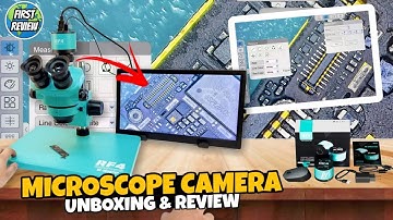 RF4 RF-2KC3 Microscope Camera Unboxing & Review First In World