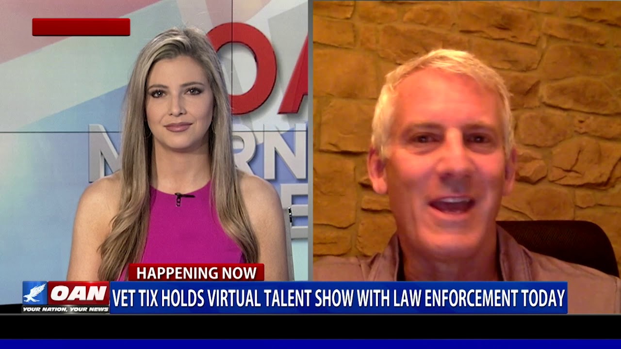 Vet Tix holds virtual talent show with Law Enforcement Today - YouTube