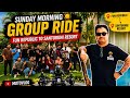 Sunday Morning Group Ride | Fun Republic to Santoriini Resort | Lucknow Moto Vlog#SantoriiniResort