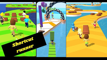 SHORTCUT RUNNER gameplay walkthrough #kiddosgamingworld #mobilegame #ios #andorid