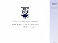 MATH100 Final: Fermat's Theorem Proofs 🧮