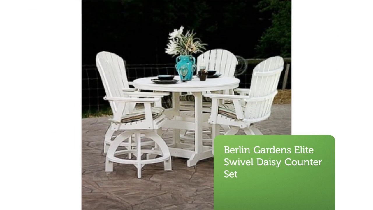 Buy Online Berlin Gardens Comfo Back Premium Poly Patios YouTube