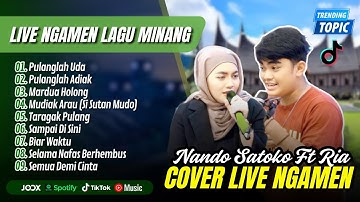 PULANGLAH UDA - Ria Amelia Ft. Nando Satoko & Tri Suaka (Live Ngamen) | LAGU MINANG COVER VIRAL 2025