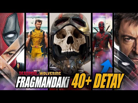 Deadpool & Wolverine 40+ GİZLİ DETAY Fragman İncelemesi #avengerssecretwars