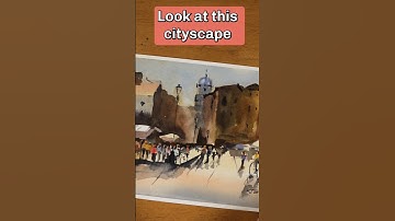 Simple Trick Makes Your Watercolor Paintings POP!