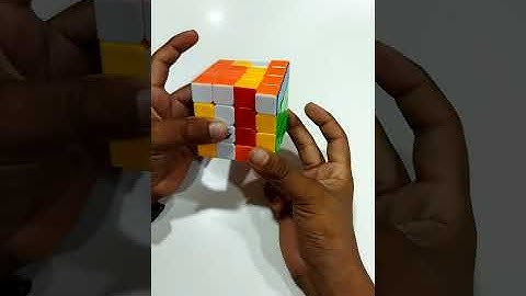 Edge parity in 4by4 #shorts