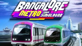 Banglore Metro train simulator|| how to play Bangalore metro train Game screenshot 1