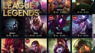 Buying out all the Champions! | League of Legends