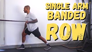 Movement Demo | Single Arm Banded Row