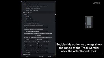 Pro Tools Tech Tip — Avid S6 Home Scroller Prefs
