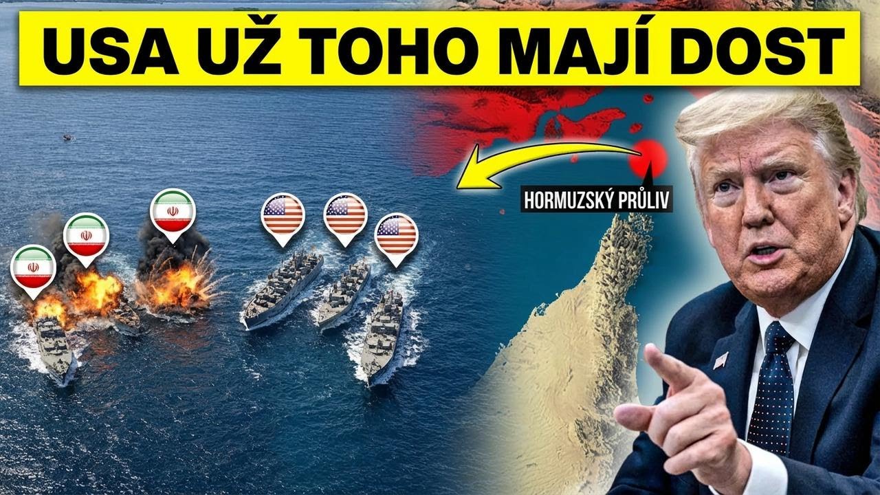 USA potápí íránské námořnictvo: 20 lodí zničeno