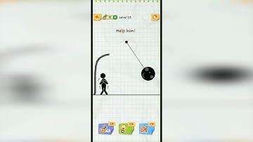 Draw 2 Save Stickman Puzzle Level 13