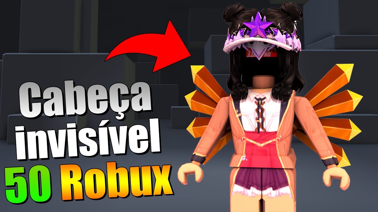 COMO FICAR SEM CABEÇA DE GRAÇA no ROBLOX! 😱 