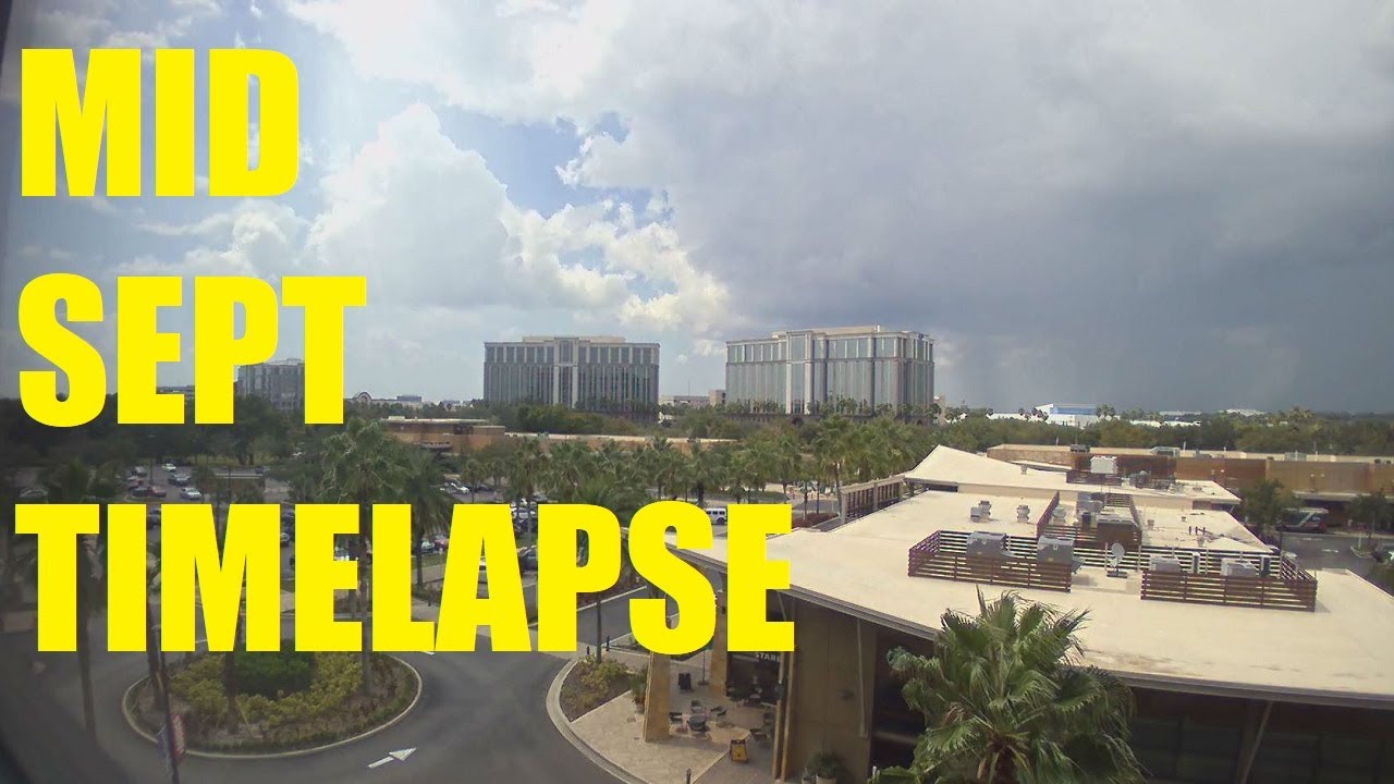Mid September Timelapse from Metwest offices, Tampa, FL