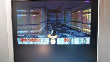 ADoom 1.3 vs 1.4 (EHB vs 256col Indivision ECS mode) ACA630 / A600