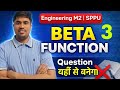 Beta function M2 sppu 