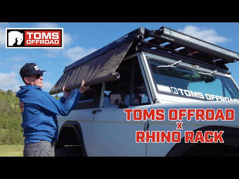 World Opens up for Classic Ford Bronco Owners With Launch of TOMS OFFROAD x Rhino-Rack Roof Rack