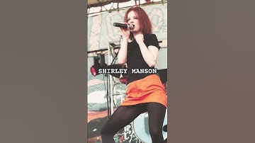 Shirley Manson! Lead singer of the band GARBAGE! Born in Edinburgh, Scotland & an international star
